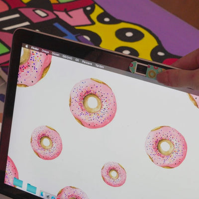 Laptop Webcam Cover | Donuts