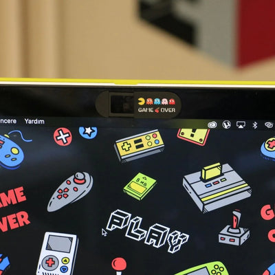 Laptop Webcam Cover | Game Over
