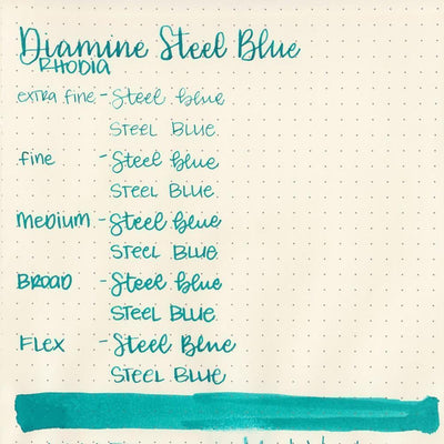 Diamine Bottle Ink 30ml Steel Blue