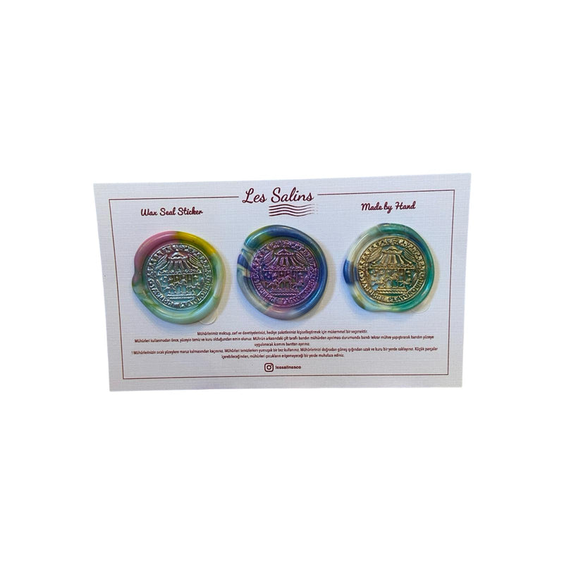 Wax Seal Sticker - Colorful