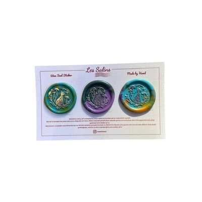 Wax Seal Sticker - Colorful