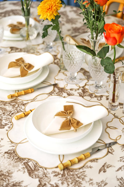 Camellia Placemats Set of 2