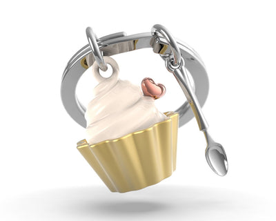 Metalmorphose Cupcake Keychain