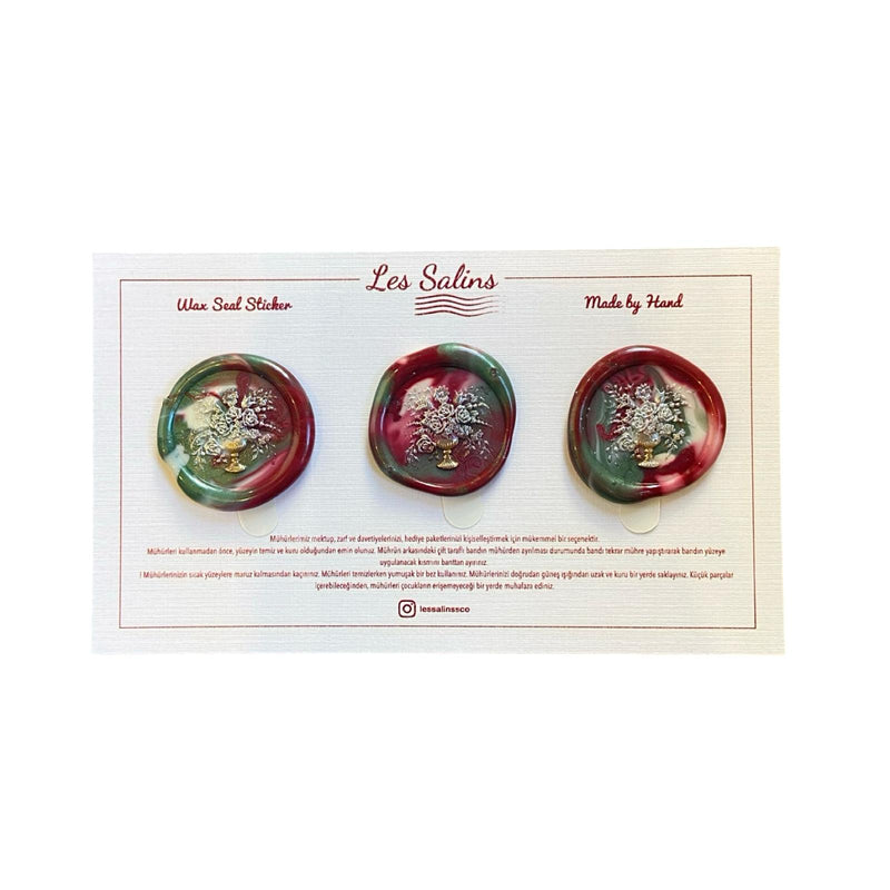 Wax Seal Sticker - Colorful