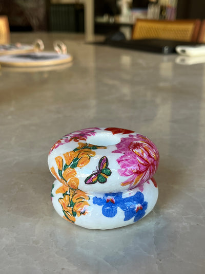 Çiçek Mumluk Donut