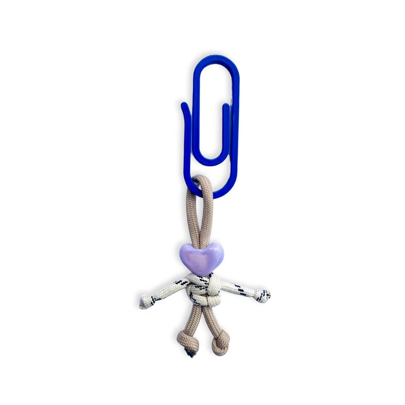 Heart Keychain with Clip