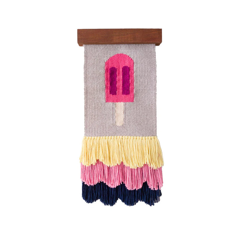 Popsicle Hand Woven Wall Decor