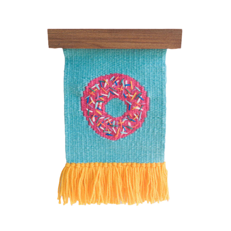 Donut El Dokuma Duvar Dekoru