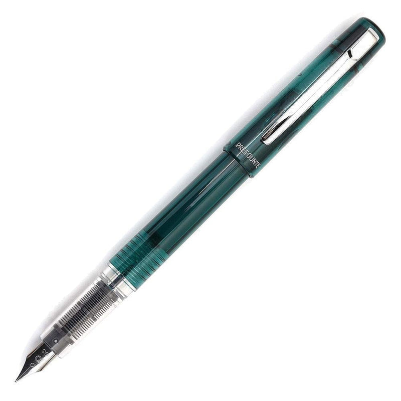 Platinum Prefounte Fountain Pen Dark Emerald