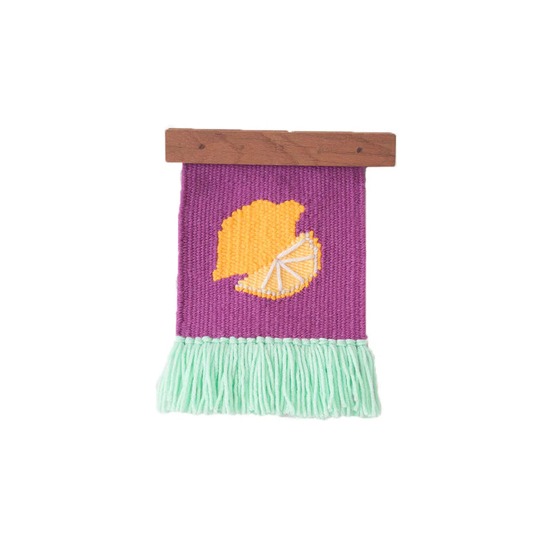 Lemon Hand Woven Wall Decor