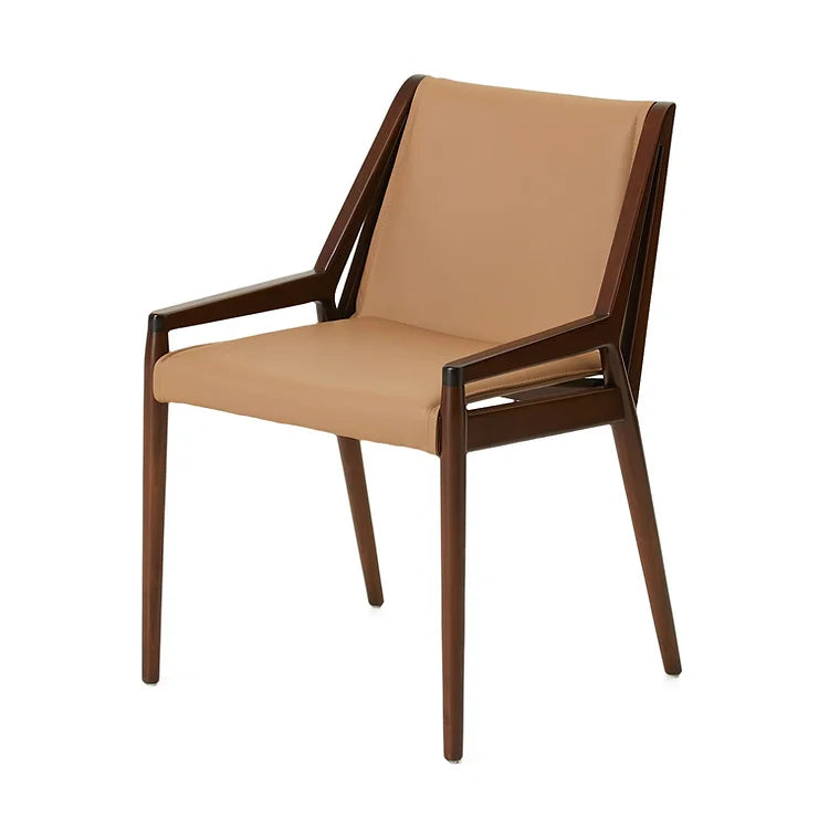 Light Leather Dining Chair