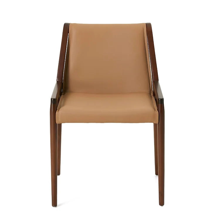 Light Leather Dining Chair