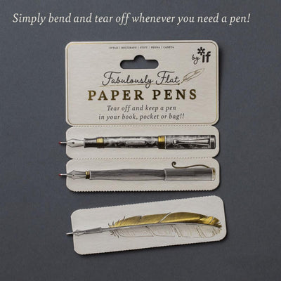 If Fabulously Flat Paper Pen Bookmark with Pen