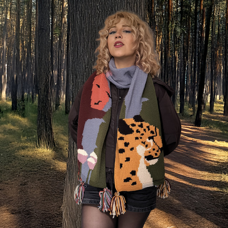 El Örgüsü Atkı | Lelopar