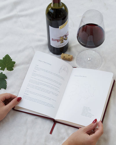 Vino Wine Tasting Book