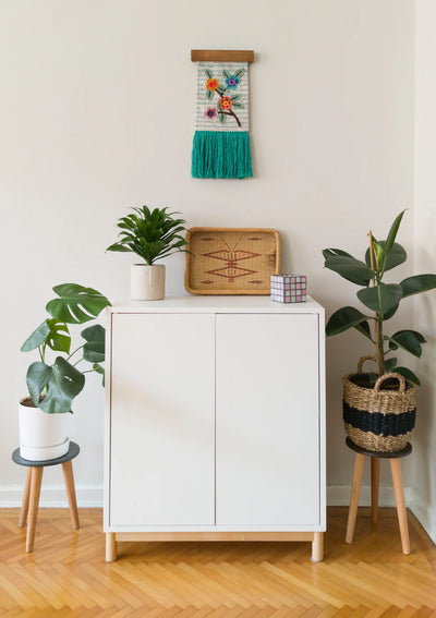 Flowers Hand Woven Wall Decor