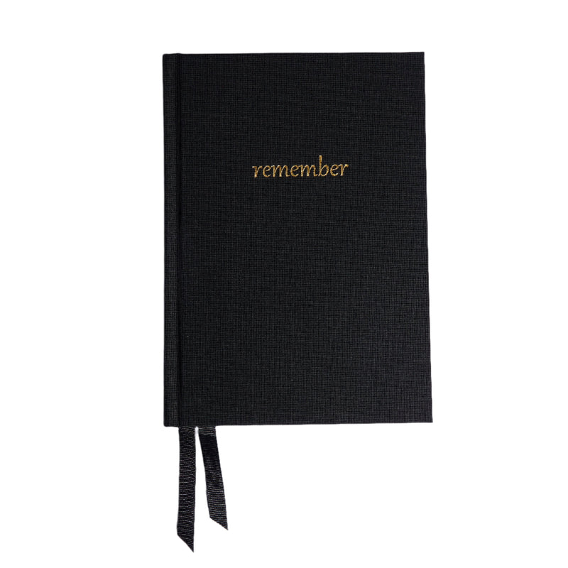 Remember Planner Black