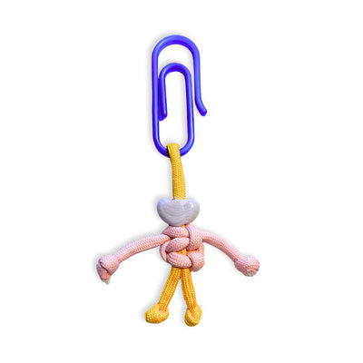 Heart Keychain with Clip