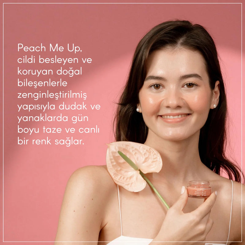 Peach Me Up Natural Lip and Cheek Blush