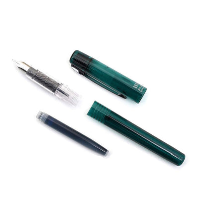 Platinum Prefounte Fountain Pen Dark Emerald