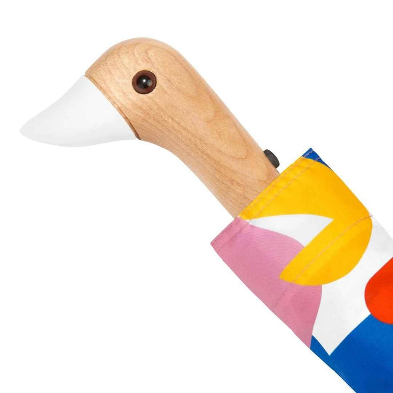 Original Duckhead Duck Compact Umbrella – Matisse Print