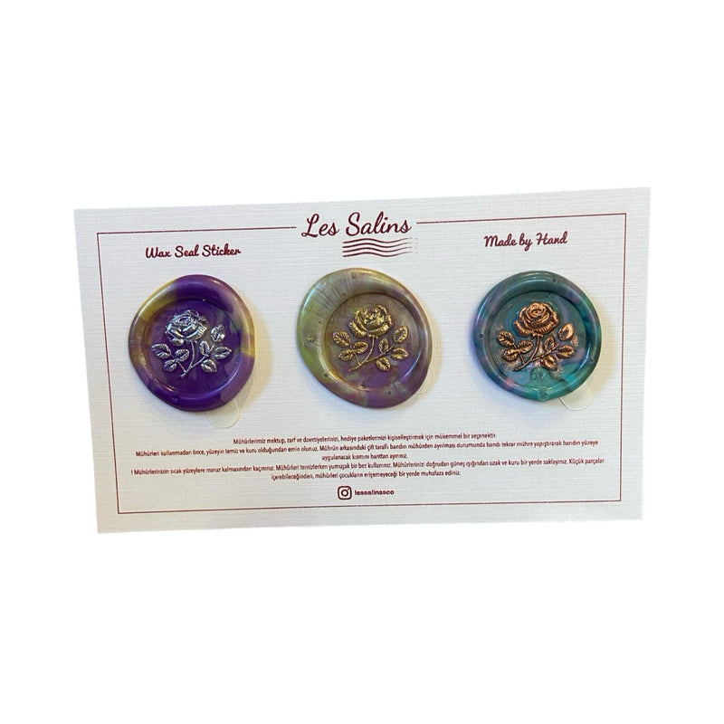 Wax Seal Sticker - Colorful