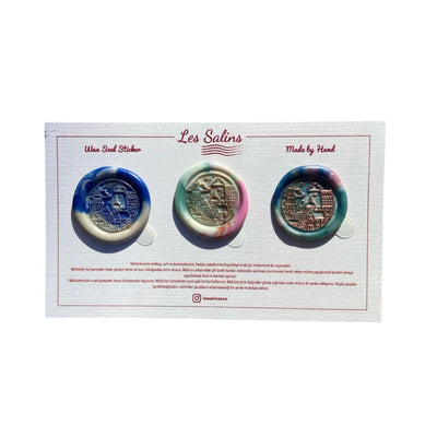 Wax Seal Sticker - Colorful