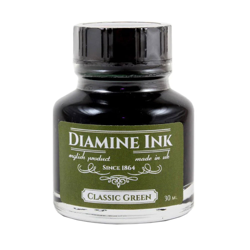 Diamine Bottle Ink 30ml Classic Green