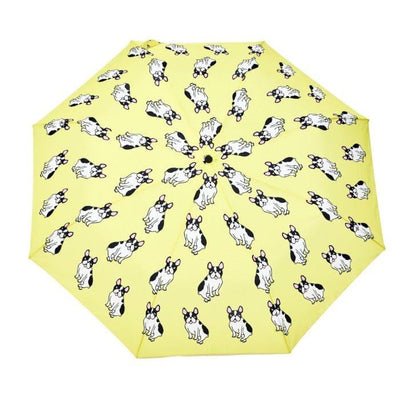 Orijinal Duckhead Duck Kompakt Şemsiye Bulldog Sarı