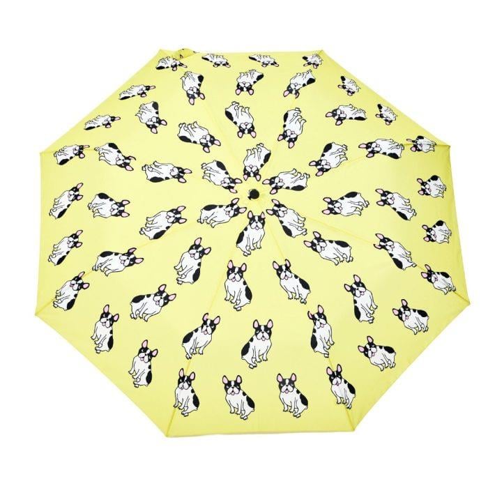 Orijinal Duckhead Duck Kompakt Şemsiye Bulldog Sarı