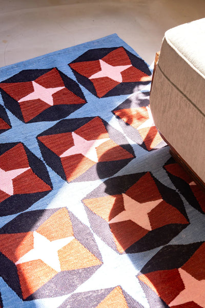 Stella's Mind Hand-Woven Rug
