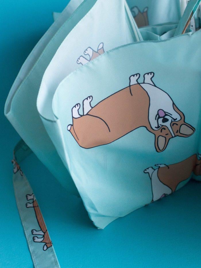 Orijinal Duckhead Duck Kompakt Şemsiye – Corgi Mint