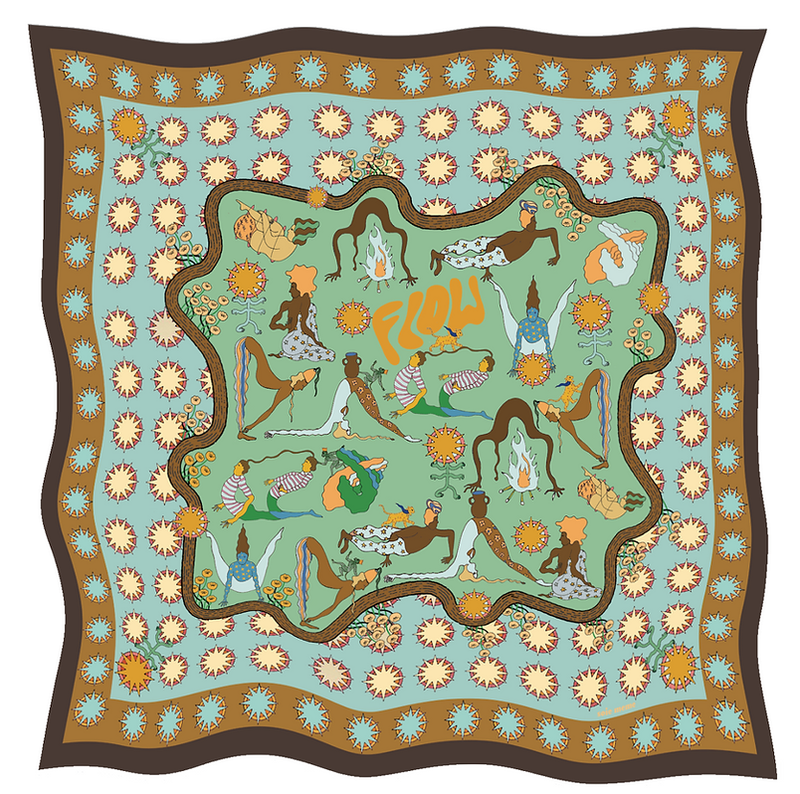 Flow Blue Bandana