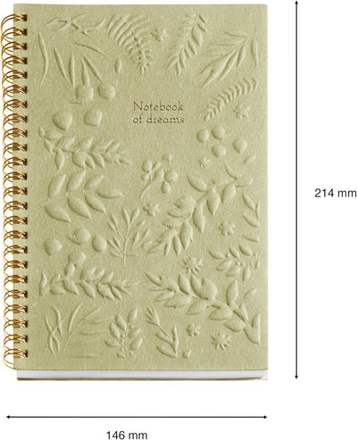 Miquelrius A5 Botanica Mallorca - Notebook of Dreams Çizgili Defter