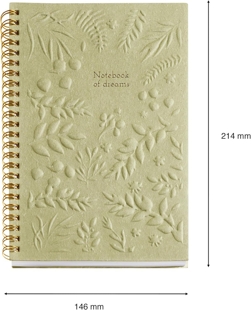 Miquelrius A5 Botanica Mallorca - Notebook of Dreams Çizgili Defter