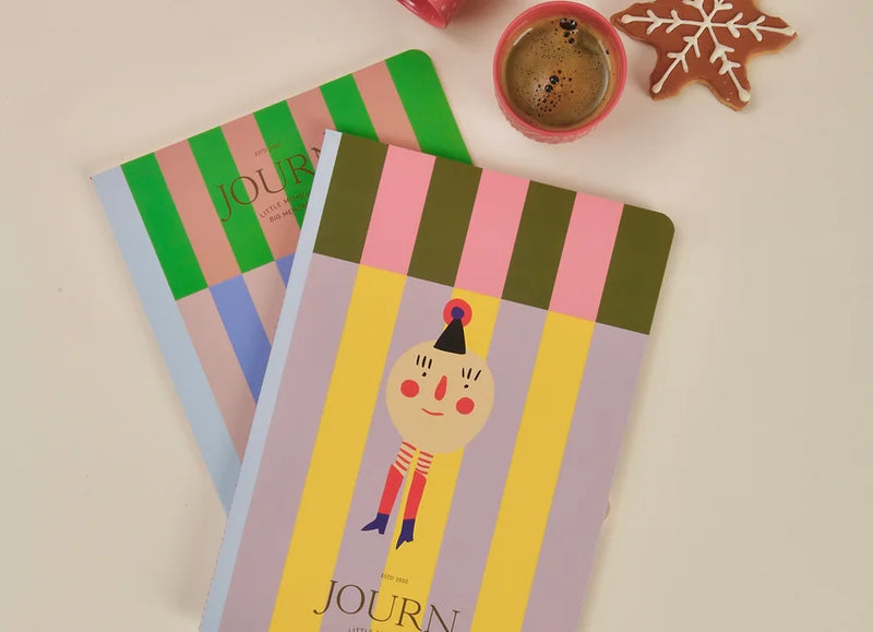 Journ 2 Notebook Set - Dude - Carousel Collection