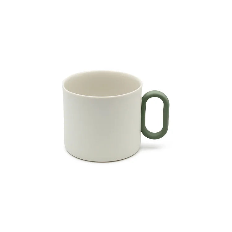 Plain Small Mug - Colored Handle