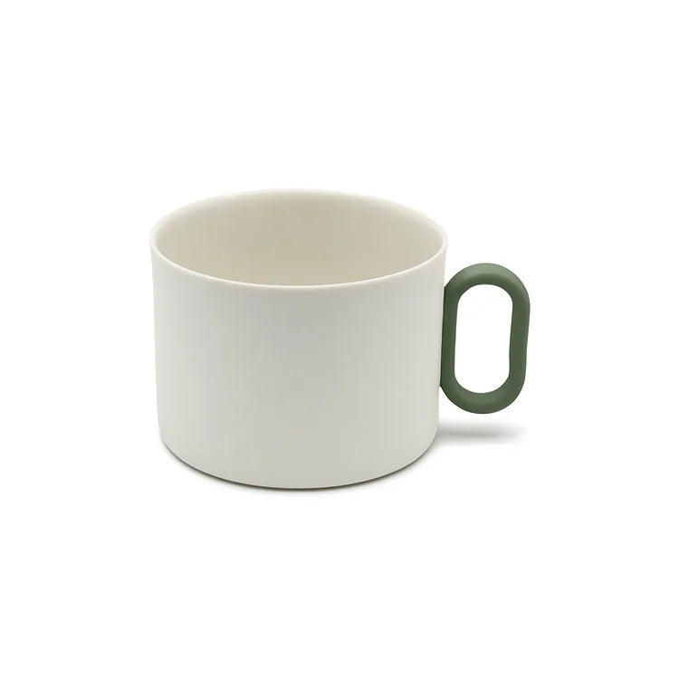 Plain Big Mug - Colored Handle