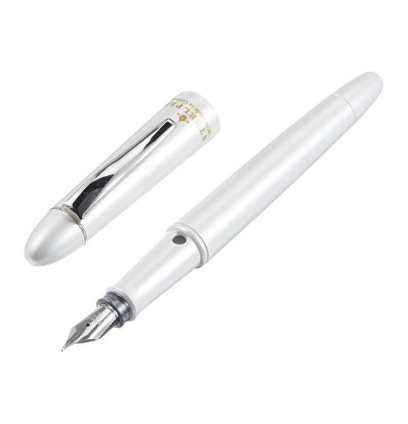 Steelpen Pearl Series Fountain Pen M Nib Pearl White