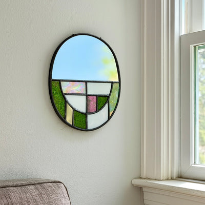 Mini Stained Glass Mirror Series