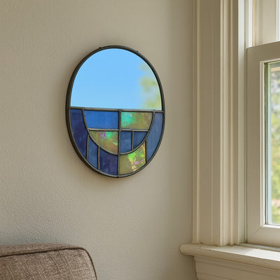 Mini Stained Glass Mirror Series