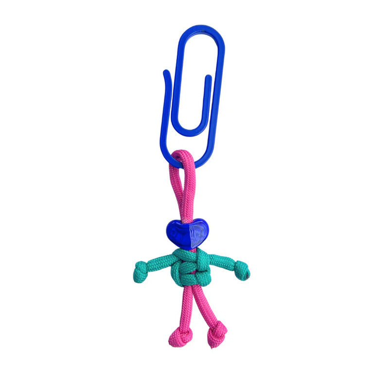 Heart Keychain with Clip