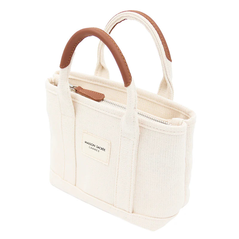 Miramar Beige Extra Mini Handbag