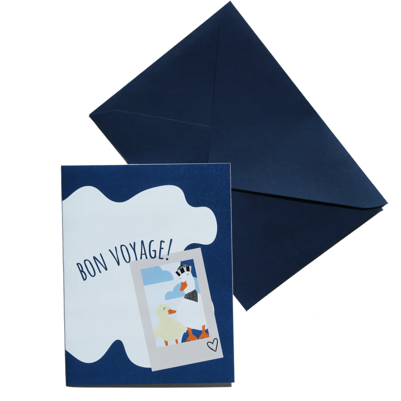 “Bon Voyage” Greeting Card