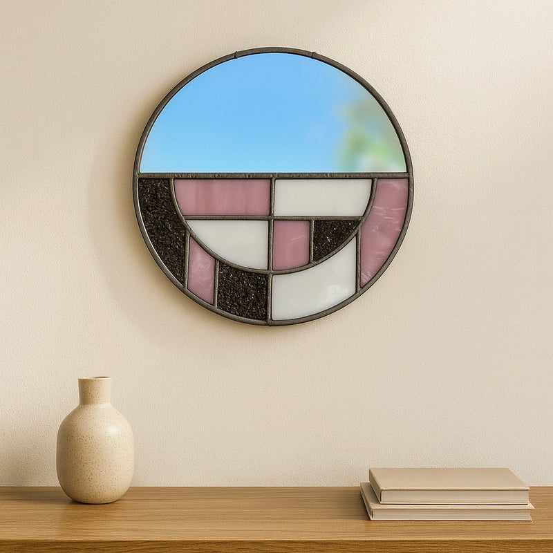 Mini Stained Glass Mirror Series