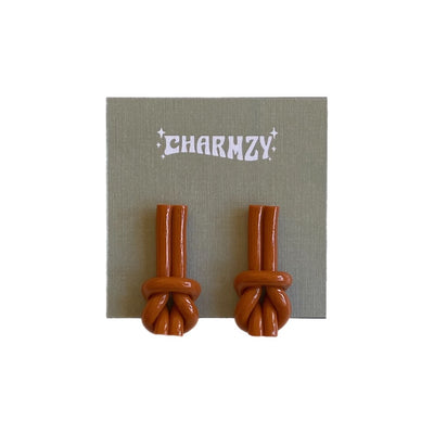 Knot Clay Earring