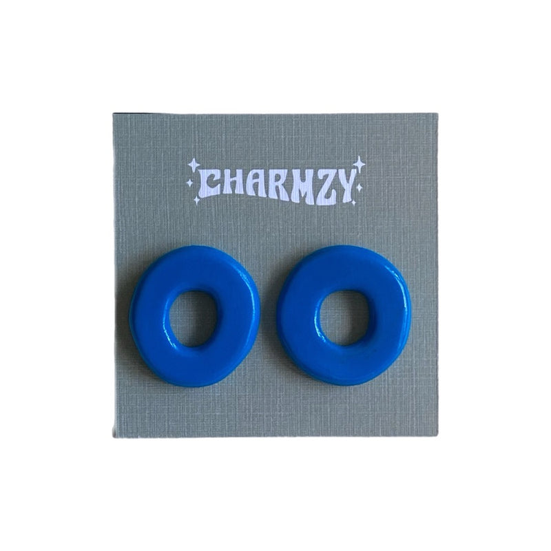 Bagel Clay Earring