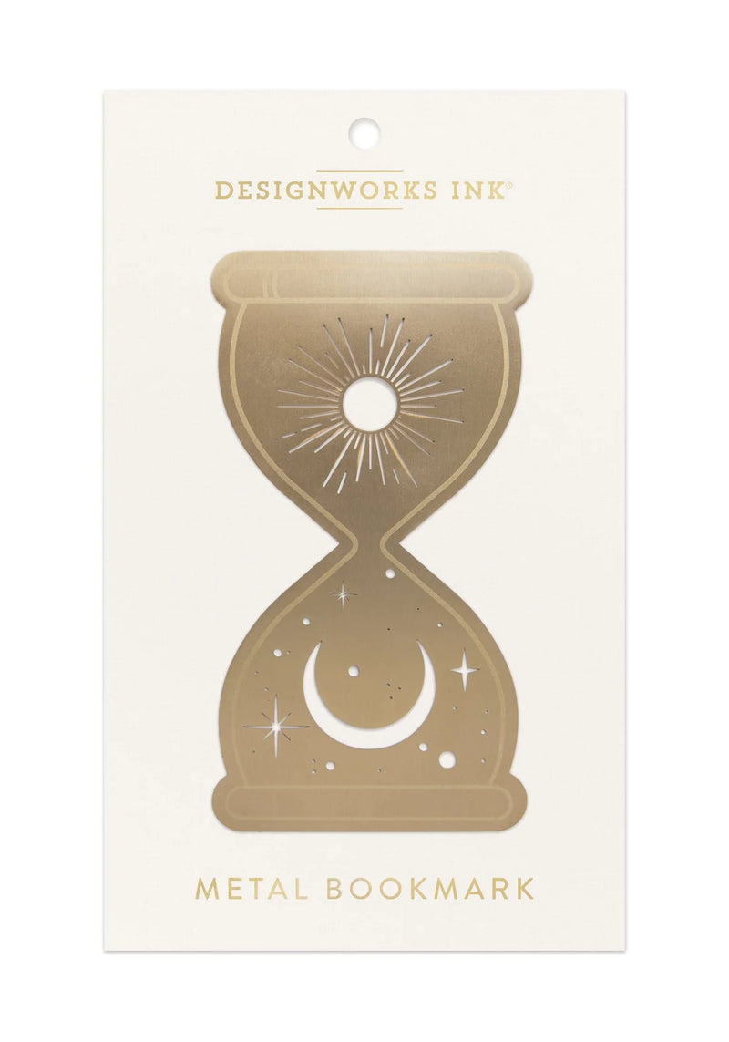 DesignWorks Jumbo Metal Kitap Ayracı Hourglass