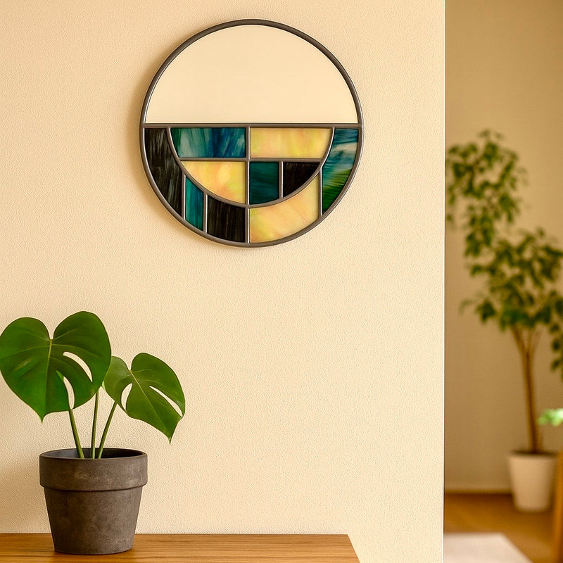 Mini Stained Glass Mirror Series