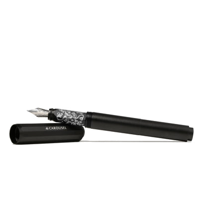 Ferris Wheel Press Aluminum Carousel Fountain Pen - Bearrington Black